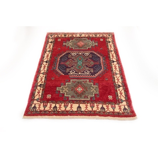 Alfombra Balochi Pakistán  1,35 x 2,01 - Imagen 1