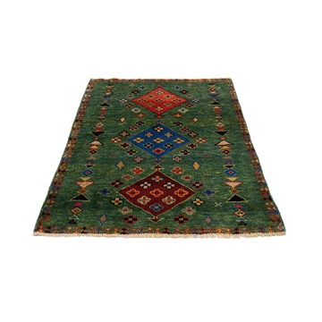 Alfombra Balochi Verde  1,32 x 1,80 - Imagen 1