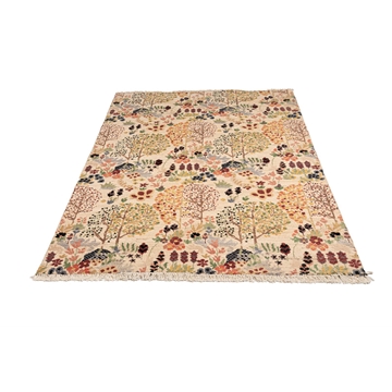 Alfombra Chobi Árboles Pakistán  1,35 x 1,98 - Imagen 1