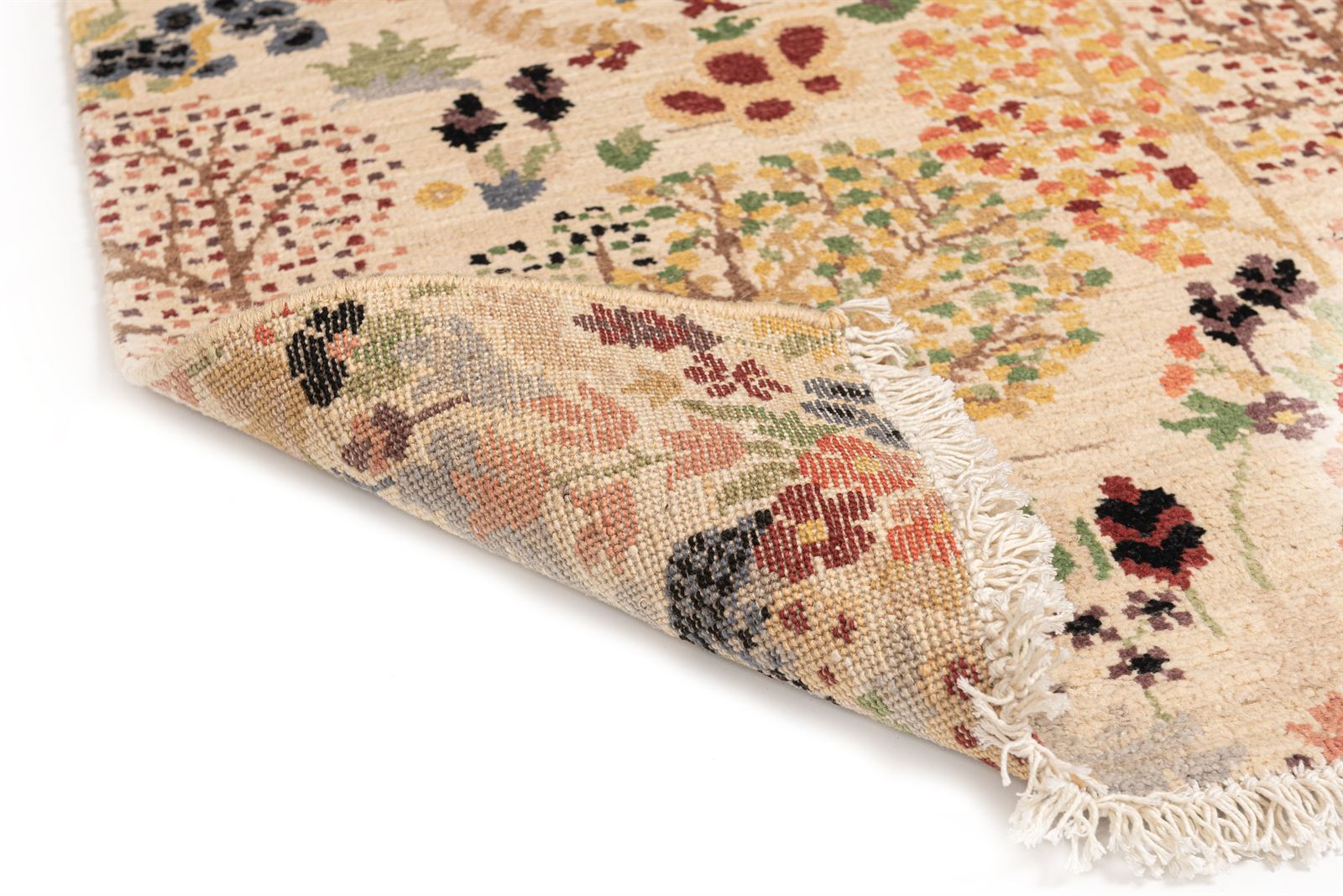 Alfombra Chobi Árboles Pakistán  1,35 x 1,98 - Imagen 2