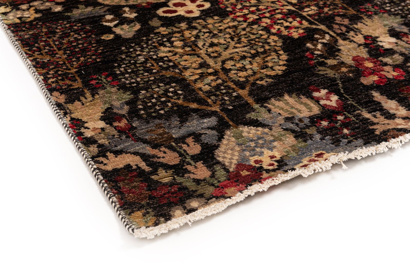 Alfombra Chobi Gabbeh Árboles Pakistán  1,20 x 1,87 - Imagen 3