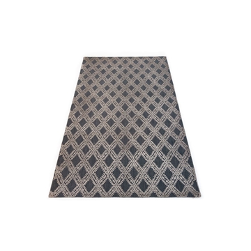 Alfombra Handloom Jacquard Charcoal India 2,00 x 3,00 - Imagen 1