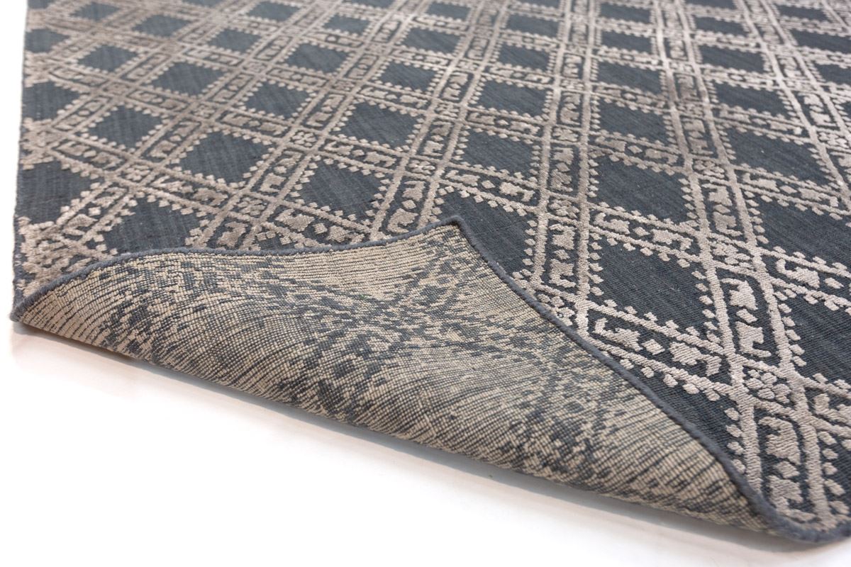 Alfombra Handloom Jacquard Charcoal India 2,00 x 3,00 - Imagen 2