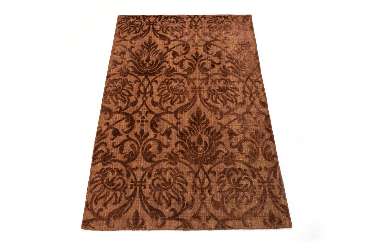 Alfombra Handloom Jacquard Coffee India 1,50 x 2,40 - Imagen 1