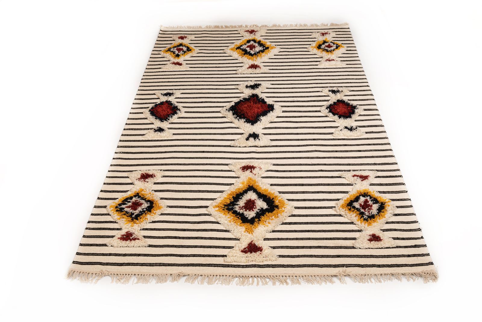 Alfombra Kilim Azilal Rayas India  1,70 x 2,40 - Imagen 1