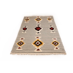 Alfombra Kilim Azilal Rayas India  1,70 x 2,40 - Imagen 1