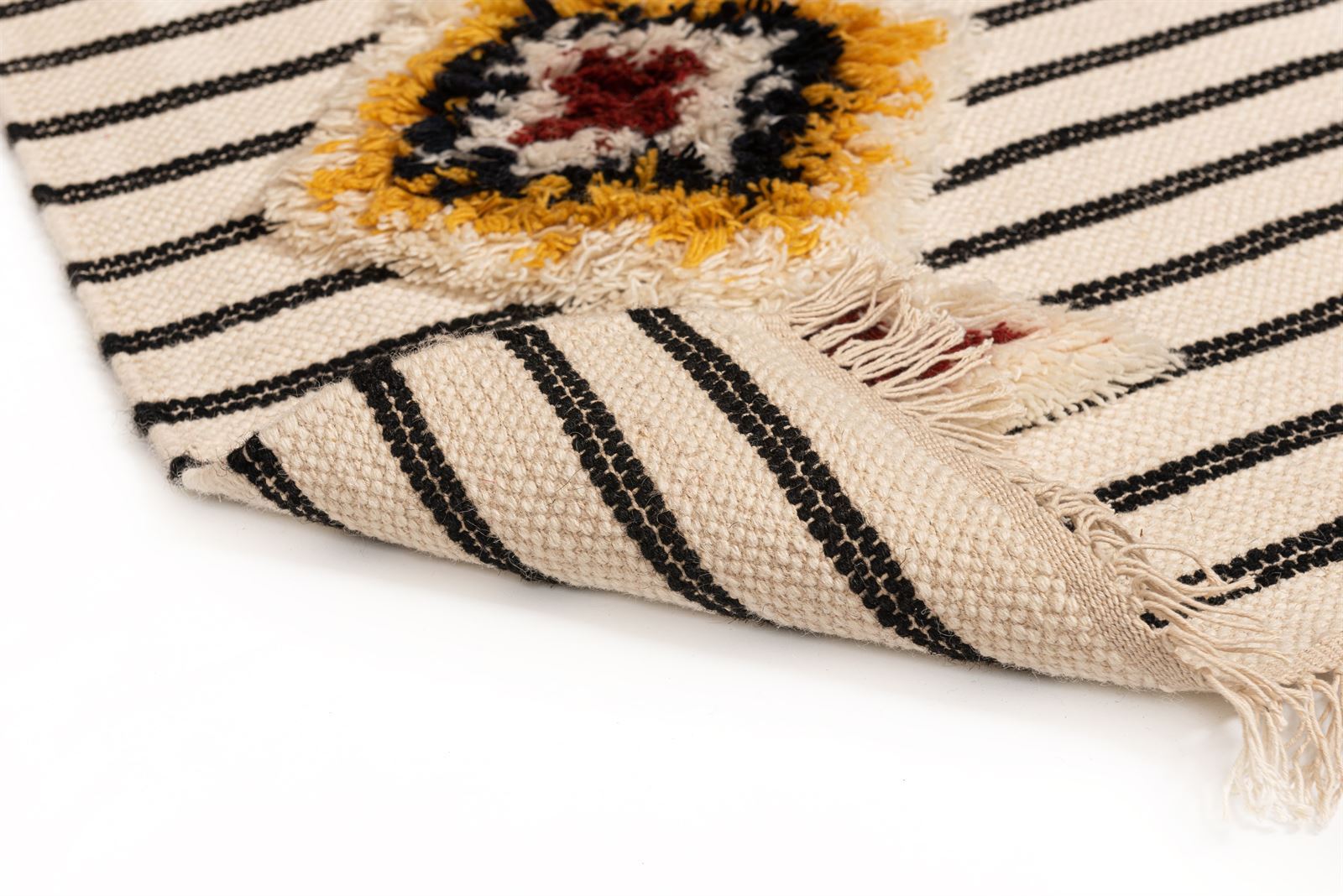 Alfombra Kilim Azilal Rayas India  1,70 x 2,40 - Imagen 2