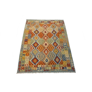 Alfombra Kilim Maimana 1,66 x 2,45 - Imagen 1