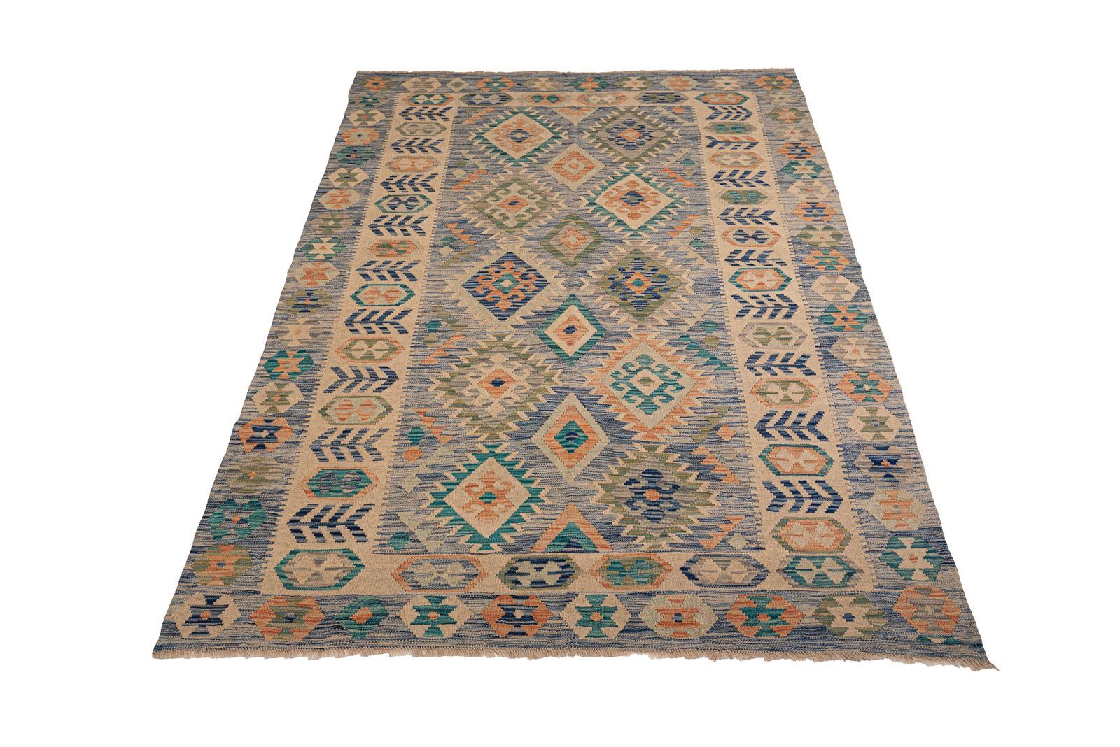 Alfombra Kilim Maimana 1,68 x 2,38 - Imagen 1