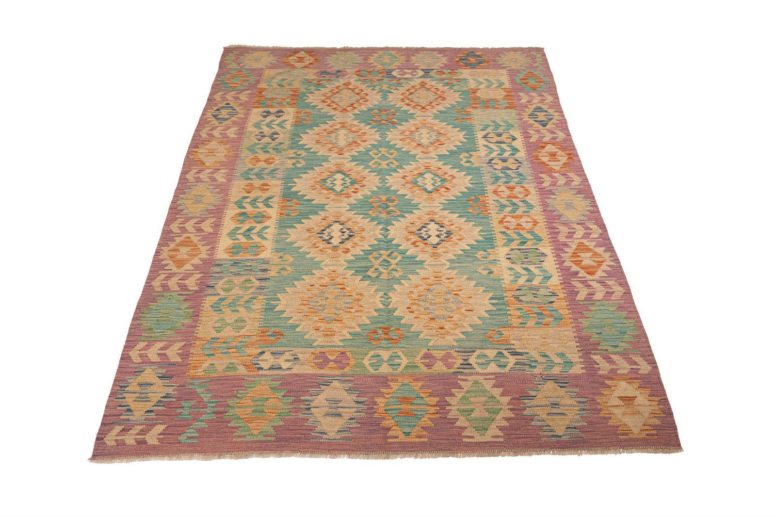 Alfombra Kilim Maimana 1,74 x 2,33 - Imagen 1