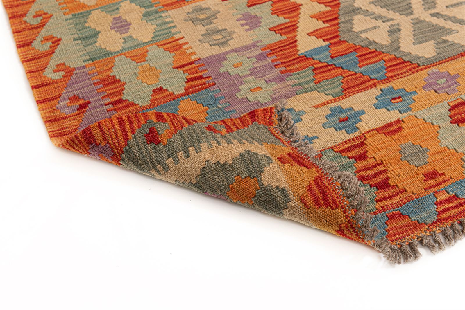 Alfombra Kilim Maimana 1,88 x 2,45 - Imagen 2