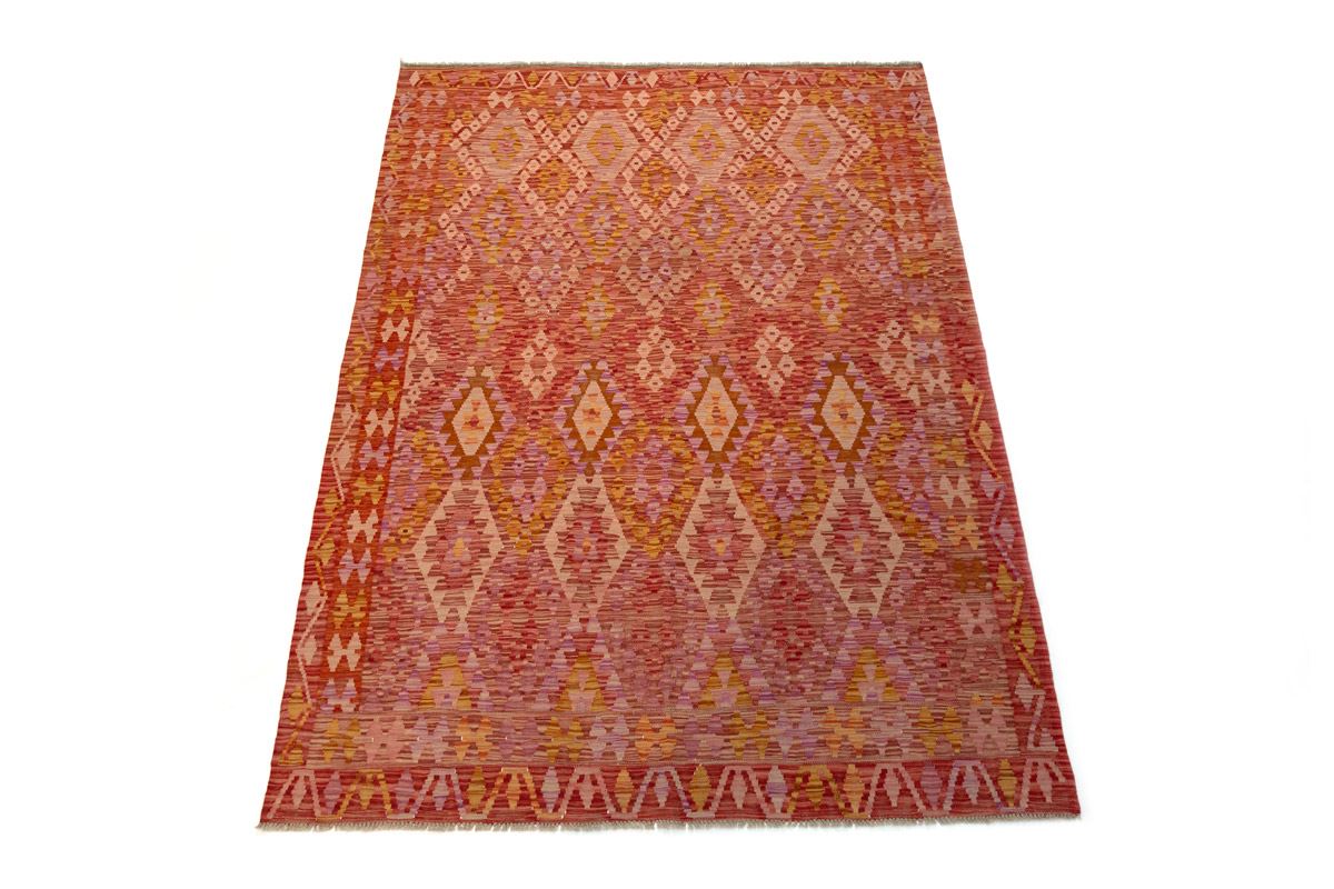 Alfombra Kilim Maimana Afganistán 1,85 x 2,41 - Imagen 1