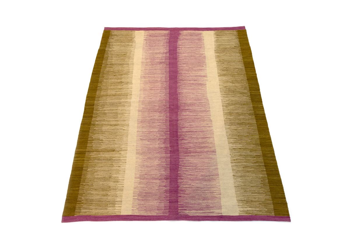 Alfombra Kilim Tribal Moderno Afganistán 1,77 x 2,25 - Imagen 1