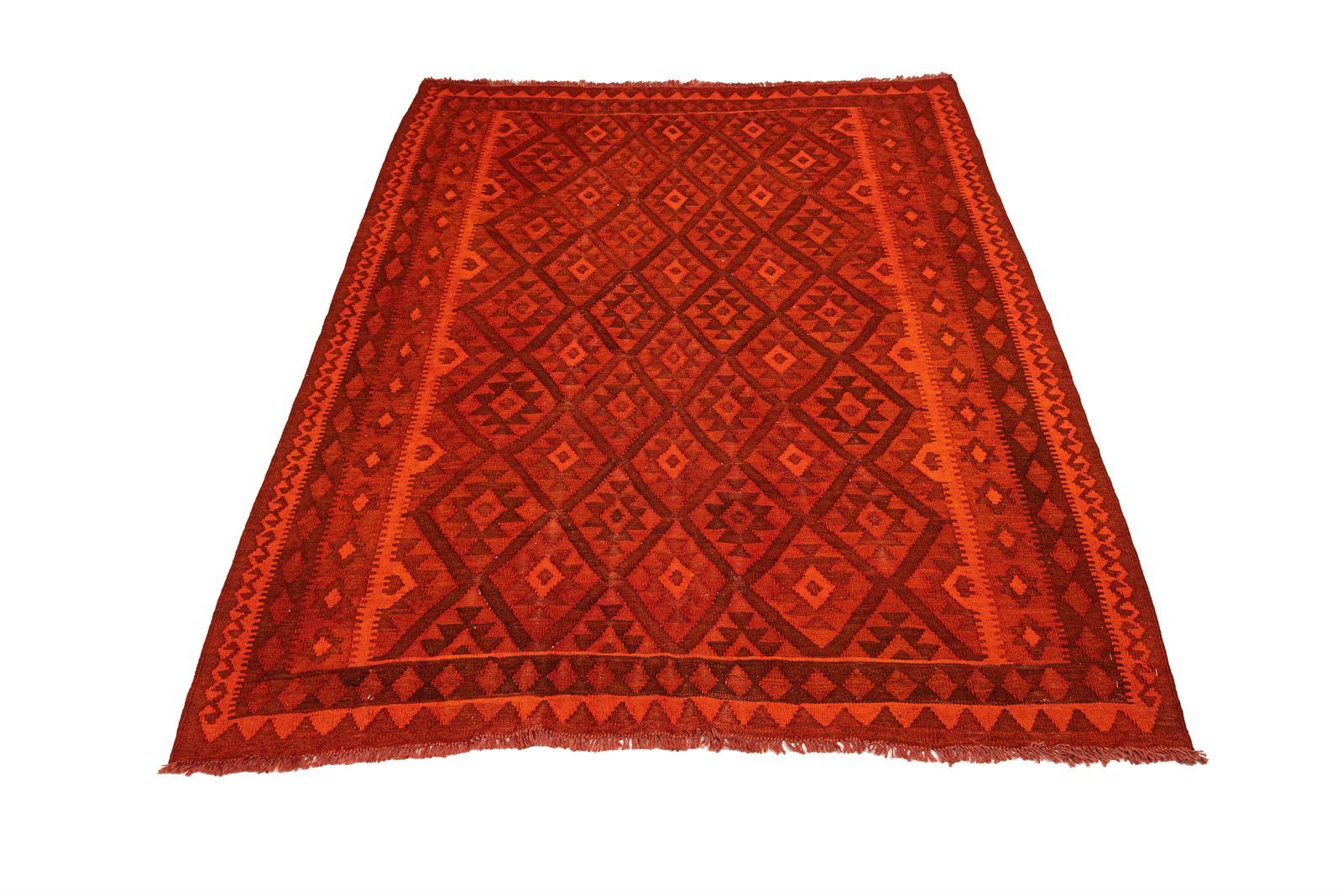 Alfombra Kilim Vintage Coral 1,77 x 2,27 - Imagen 1